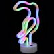 thumbnail image 2 of Creative Parrot Neon LED Night Light for Stylish Home Decor – Durable Battery Powered Design for Bedrooms and Parties – Unique Table Decoration, 2 of 4