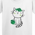 thumbnail image 4 of Inktastic St Patricks Day Irish Kitty Cat Youth T-Shirt, 4 of 5