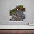 thumbnail image 2 of 3D View Game Minecraft Theme Wall Stickers Decals For Kids Bedroom Home Wall Decor Mural Wallpaper, 2 of 6