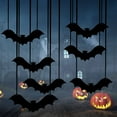 thumbnail image 4 of Vikakiooze Halloween Party Decorations, Black Scary Bats For Halloween Yard Decoration Party Supplies Decorative Scary, 4 of 7