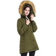thumbnail image 2 of Orolay Women's Mid-Length Button and Zipper Closing Down Coat, 2 of 5