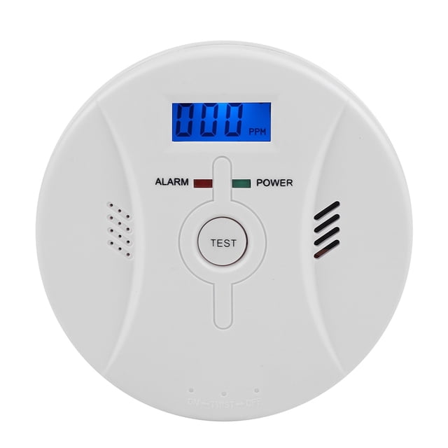Detector de humo C, combinación de detector de humo de monóxido de carbono C Sensor de alarma de humo Sensor de monóxido de carbono Diseño fácil de usar