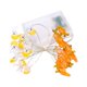 thumbnail image 1 of Tres pilas AAA preparadas por usted mismo [conejito+rábano-5arroz50lámpara3Caja de batería]Cadena de luces decorativas de Pascua con forma de zanahoria y conejoCaja de batería de 3DEgg Lámpara de alam, 1 of 14