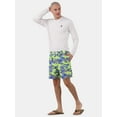 thumbnail image 2 of Reebok Men's & Big Men's Swim Trunks with Compression Liner and UPF 50+, 7" Inseam, Sizes S-3XL, 2 of 5