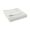 thumbnail image 2 of Modern Thread White Waffle Weave 100% Cotton Adult Thermal Blanket, Full/Queen, 2 of 4