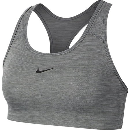 Nike Women's Swoosh Dri Fit Racerback Sports Bra Gray Size Small
