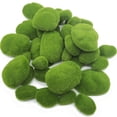 thumbnail image 1 of TIHOOD 40 rocas de musgo artificiales (4 tamaños) decoración de musgo verde para arreglos florales, jardines de hadas y manualidades TIHOOD NA, 1 of 5