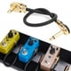thumbnail image 3 of Cable de Pedal de guitarra, Conector de ángulo recto dorado negro, Accesorios para Instrumentos Musicales, 33cm de longitud, 3 of 7