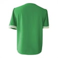 thumbnail image 5 of Cathalem Womens Tops Summer Double Lined Slim Fit T Shirts Basic Tee Smoke Cloud Pro Collection,Green S, 5 of 5