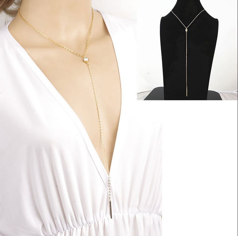 Fashion Crystal Charm Pendant Jewelry Chain Chunky Statement Choker Necklace NEW 