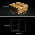 thumbnail image 2 of Rattan Tea Cake Box for Dry Foods, Sugar Packets and Tea Leaves, 2 of 8