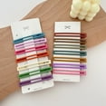 thumbnail image 3 of Pinces à Cheveux Oreilles de Lapin Colorées et Adorables pour Femmes Filles Barrettes de Lièvre pour Enfants, Style 13, 3 of 6