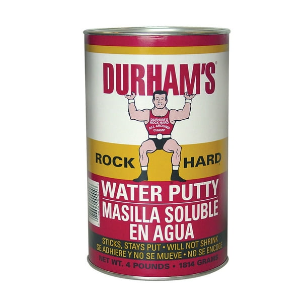 Durham Rock Hard Water Putty Can 4 Lb Case of 6