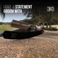 thumbnail image 4 of Kit de maquinilla de afeitar Straight Edge Black Widow de acero inoxidable, 100 cuchillas, 4 of 8