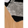 thumbnail image 3 of United Weavers Veria Blitzen Shag Geometric Accent Rug, Black, 1'10" X 3', 3 of 5