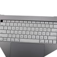 thumbnail image 2 of Maoww Keyboard Cover Laptop Waterproof Dustproof Keyboard Silicone Film Replacement for Macbook Air, Half-transparent, White, 2 of 6