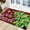 Red, variant on BLEUM CADE Christmas Welcome Mat,Christmas Tree Outdoor Door Mat Outside for Front Door,Red Buffalo Plaid Non-slip Rubber Backing Doormat,Low-Pile Mat for Entrance,18 x 30 in