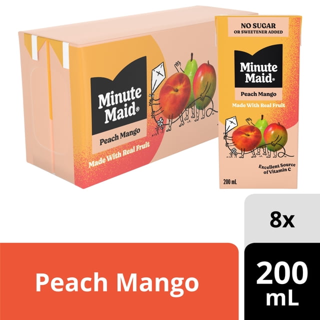 Minute Maid Peach Mango 8x200ml