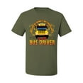 thumbnail image 2 of Wild Bobby, Transporting the Worlds Most Precious Cargo Bus Driver Cars and Trucks Men's Graphic T-Shirt, Military Green, Small, 2 of 3
