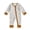 Light Gray, variant on Staki Baby Footless Pajamas Viscose of Bamboo Cartoon Infant Boys Zipper Pjs Romper 0-18M,6-12 Months