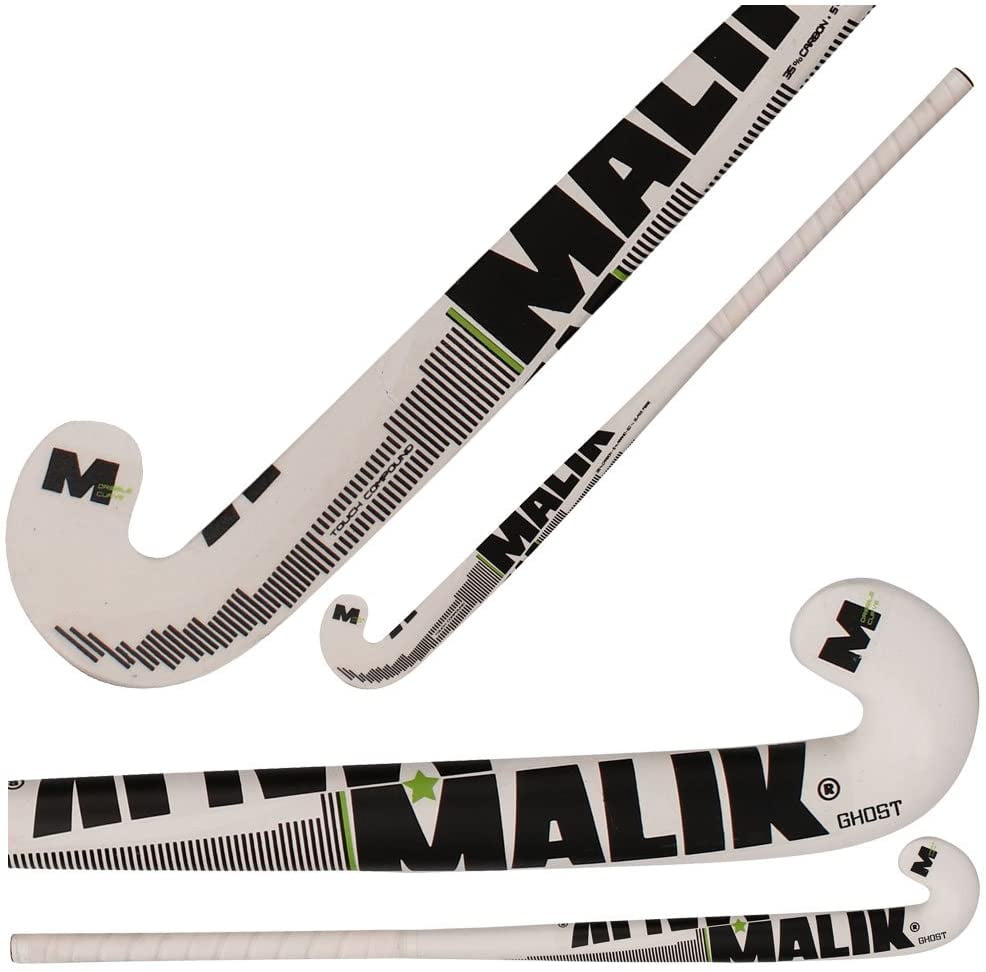 MALIK Field Hockey Sticks Size Outdoor 35 Carbon 5 Aramid 60 Fiber