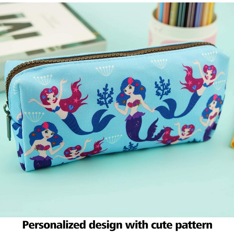 Cat Pencil Case Cats and Yarn Knitting Notion Pouch Kitten Makeup