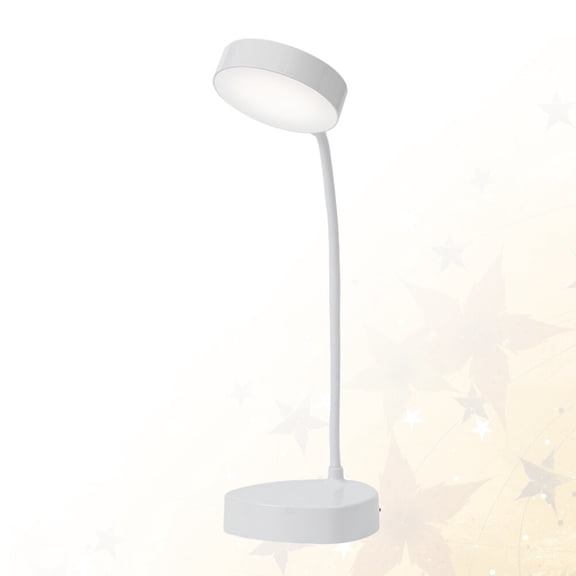 GOOHOCHY  USB Desk Lamp with Charging Port Desktop Light Student White