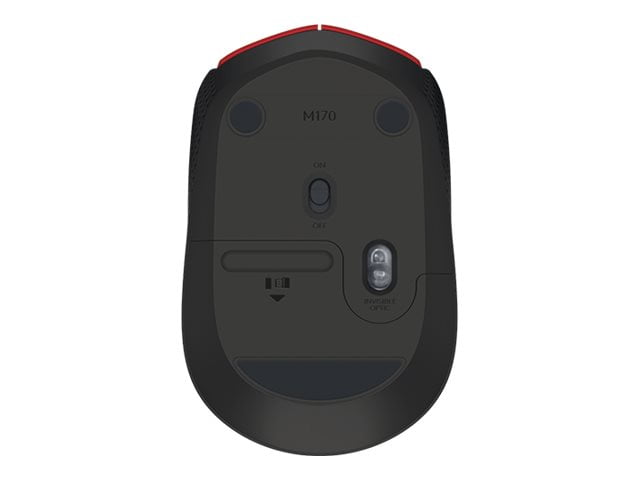 Logitech Souris Sans Fil M170, 2,4 GHz , Avec récepteur USB ultra-discret - Noir