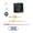 Golden Red, variant on Oasiva DIY Clock Making Kits with Quiet Clock Movement Mechanism and Antique Clock Hand