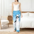 thumbnail image 6 of Lsque Collie in Bathtub Print Women's Pajama Pants, Lounge Pant - Comfortable Home Wear,Elastic Waistband, Stylish Design-Small, 6 of 9