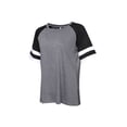 thumbnail image 6 of KOMOO Women Sweatshirt Summer Stripe Patterns Round Neck Short Sleeve T-Shirt Loose Tops Plus Size, 6 of 6