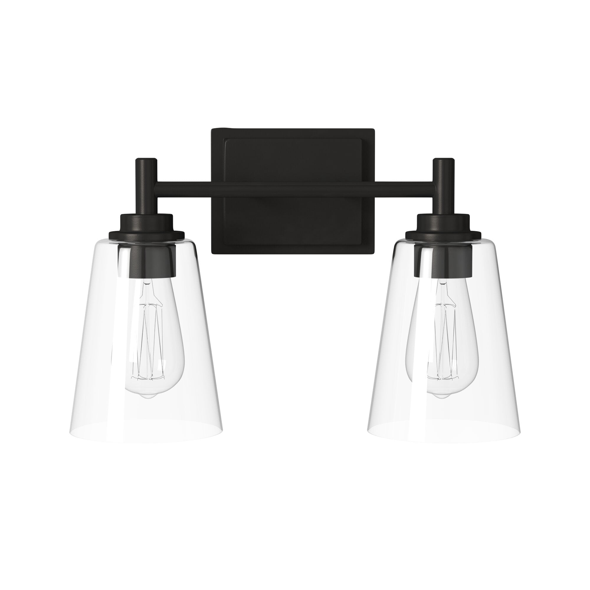 95702-MB-Designers Fountain-Westin - Two Light Bath Bar-Matte Black Finish