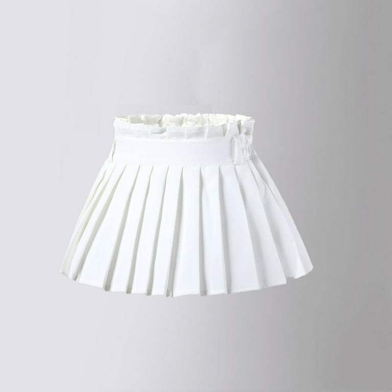 Cathalem Skirt for Kids Little Big Girls' High Waist Knitted