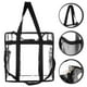 thumbnail image 2 of Bolsa de hombro transparente de 1pc Bolso de almacenamiento de bolso impermeable, 2 of 5