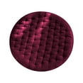 thumbnail image 2 of Cushion,Velvet Chair Pad Seat Cushion Soft And Comfy Chair Cushion Solid Color Round Seat Pad Cushion For Kitchen Dining Chair, 2 of 9