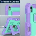 thumbnail image 3 of Decase Shock-Resistant Rugged Case for iPad Air 11 inch Case M3/ M2 (2025/2024) with Kickstand & Shoulder Strap,Tri-Layer PC+TPU Back Cover,Heavy Duty Protective Case for iPad Air 6th Generation,K, 3 of 9