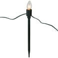 thumbnail image 5 of Northlight Lighted C9 Christmas Outdoor Pathway Markers - Clear Lights - 14' - Set of 15, 5 of 7