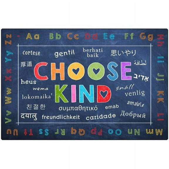Carpets for Kids  4 x 6 ft. Rectangle Choose Kind Rug, Blue