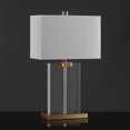 thumbnail image 2 of Safavieh Couture Maddoc 25.5" Modern Crystal Table Lamp with White Fabric Shade, 2 of 8