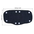 thumbnail image 2 of Uxcell Hard Hat Sweatband Cotton Hard Hat Liner Snap Button Helmet Forehead Sweating Pads Dark Blue 12 Pack, 2 of 6