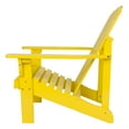 thumbnail image 5 of Shine Company Rockport Adirondack Chair - Lemon Yellow, 5 of 6