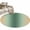 Khaki, sage green, variant on Round Rugs 5Ft, Blue Teal Yellow Ombre Round Area Rug Washable Indoor Throw Carpet, Farmhouse Modern Gradient Art Soft Non Slip Circle Rug for Cabinet Bathroom Home Decor Aesthetic