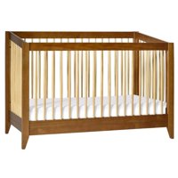 Babyletto Sprout 4-in-1 Convertible Crib in Chestnut and Natural