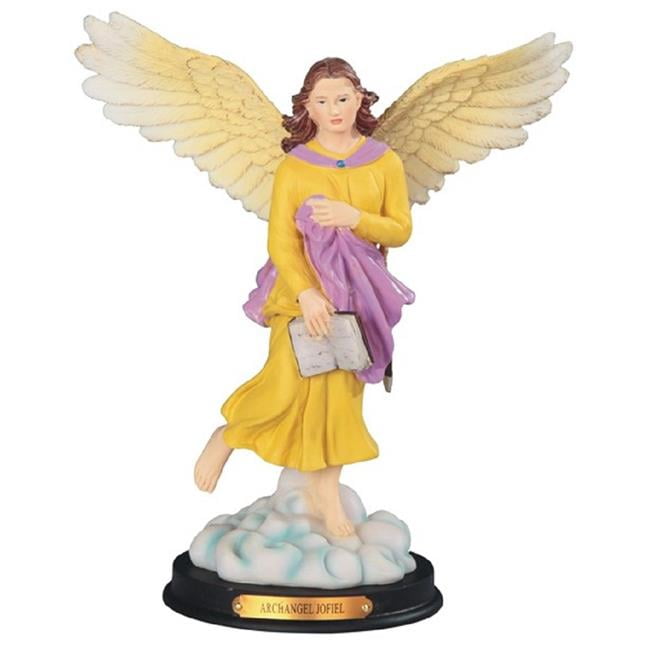 Q-Max 99GSC310.56 10 in. Archangel Jophiel Statue Angel of Beauty Holy ...