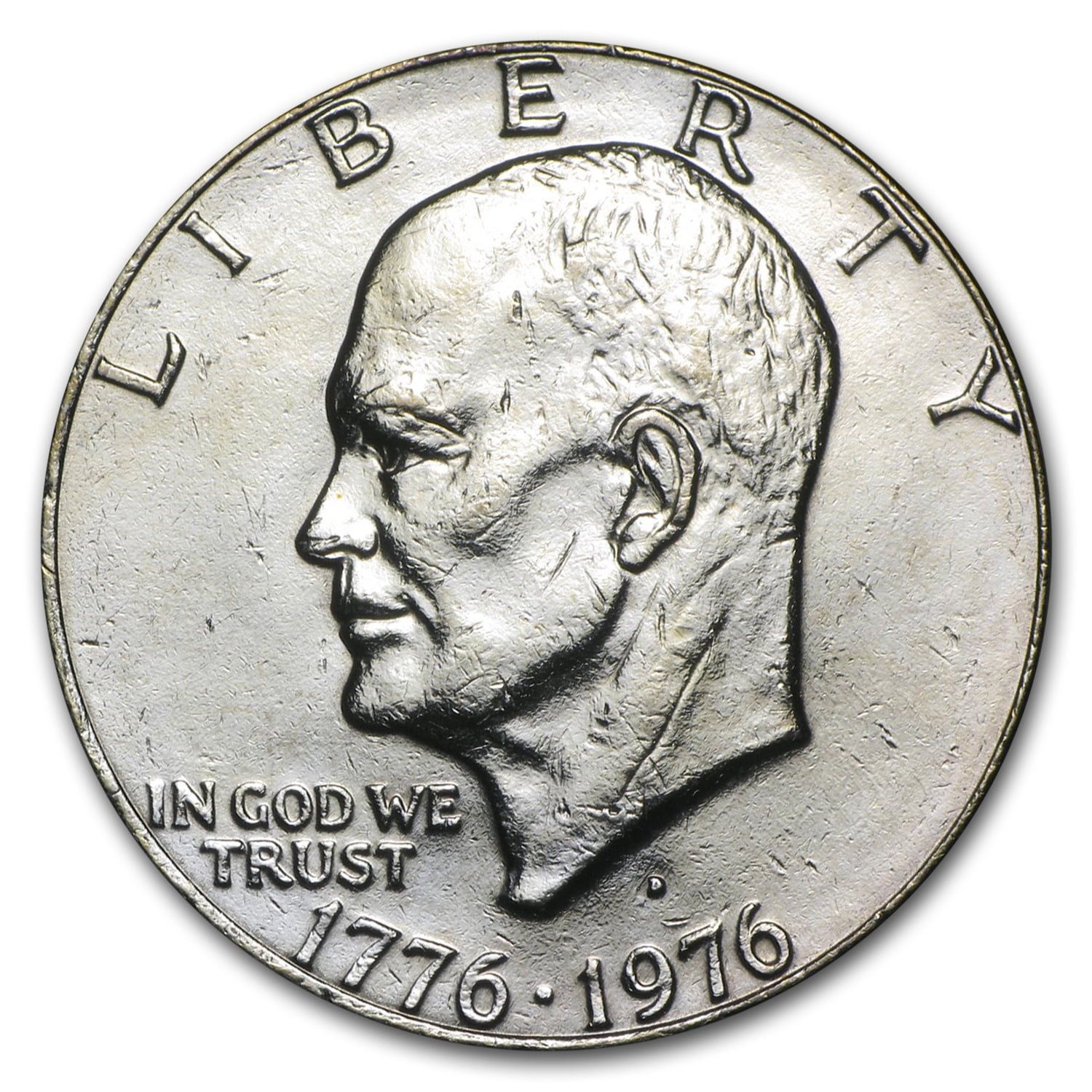 1976D Clad Eisenhower Dollar BU (Type2)
