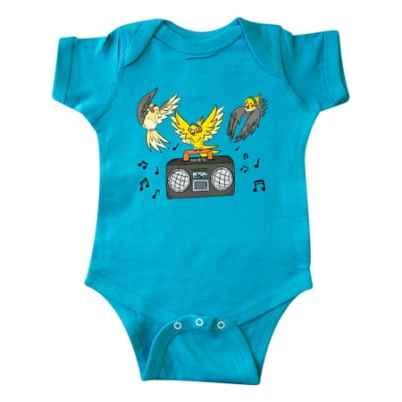 

Inktastic Jamming Cockatiels Gift Baby Boy or Baby Girl Bodysuit