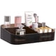 thumbnail image 1 of Acrylic Makeup Organizer, Dresser Storage Tray, Skin Care Display with 12 Compartments for Lipstick, Brushes, Perfume (Black), 1 of 4