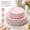 Pink, variant on 72PCS Pearl White Disposable Plastic Plates with Gold Rim, Heavy Duty Party Plates, 36 Dinner & 36 Dessert Plates for Weddings & Events