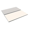 thumbnail image 1 of Alera ALETT6030WG Plateau de Table Réversible en Stratifié, Blanc & Gris - 60 x 30 Po., 1 of 1