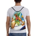 thumbnail image 2 of Lsque Scooby-Doo Print Drawstring Backpack Bag Sport Gym Sackpack Cinch Bags Drawstring Bags Draw String Sport Bag-Medium, 2 of 8